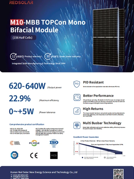 E-M10 TOPCon 156 Bifacial (620-640) V5