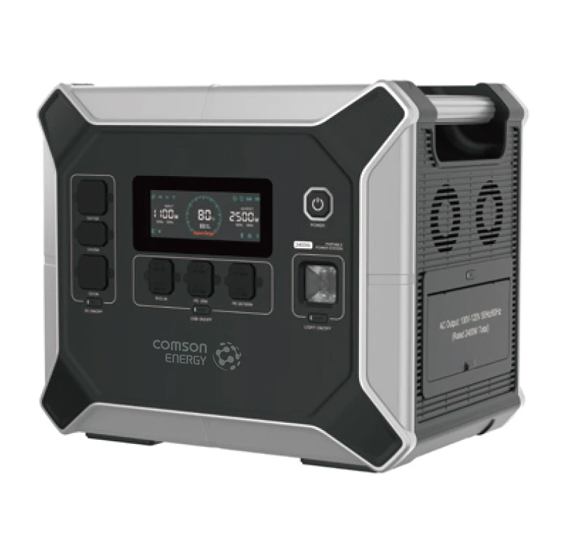 Central de energia port&aacute;til KX-2.4KWH-PORT de 2.400 W