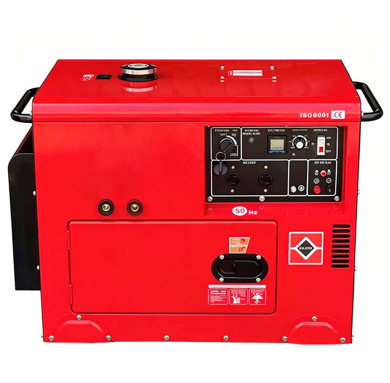 Gerador a diesel silencioso de 3 a 10 kW